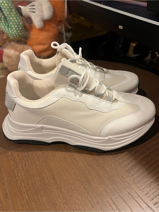 ASOS Shoes - ASOS DESIGN White Chunky Sneakers Women’s Size 9